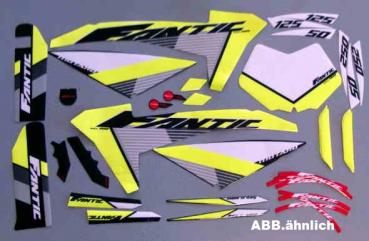FANTIC AUFKLEBERKIT ENDURO SCHWARZ 2020