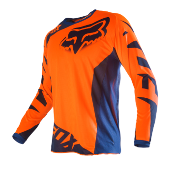 FOX 180 Race Jersey orange/blau