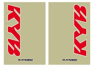 GABELSCHUTZ AUFKLEBER KAYABA KLAR