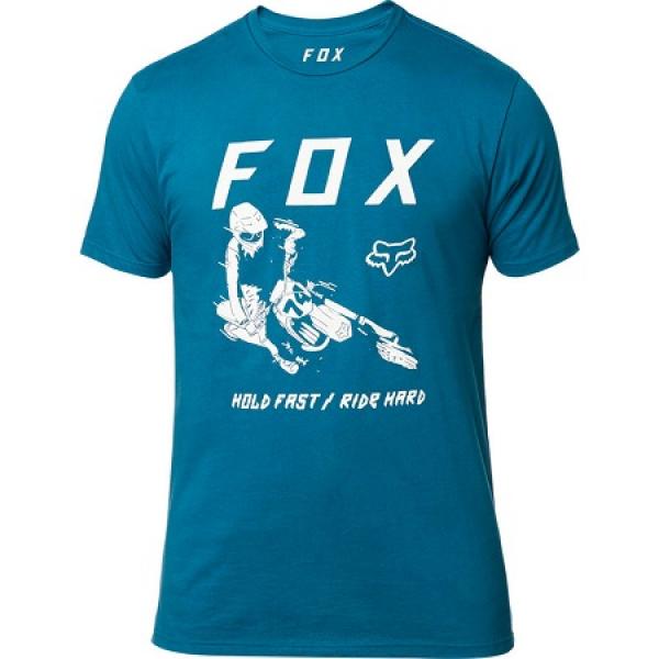 FOX Premium T-Shirt HOLD FAST blau