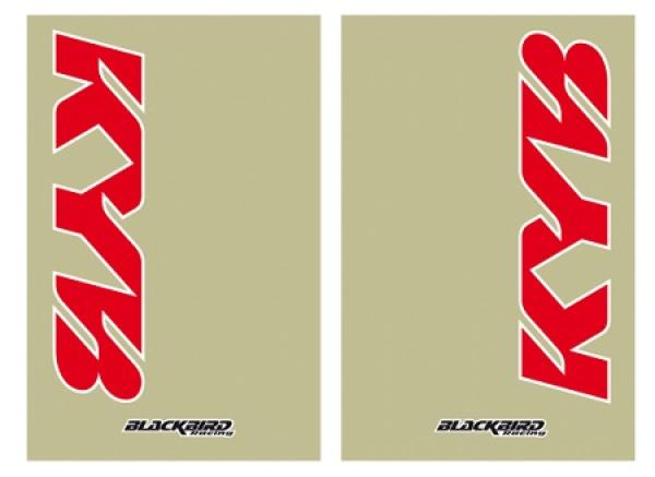 GABELSCHUTZ AUFKLEBER KAYABA KLAR