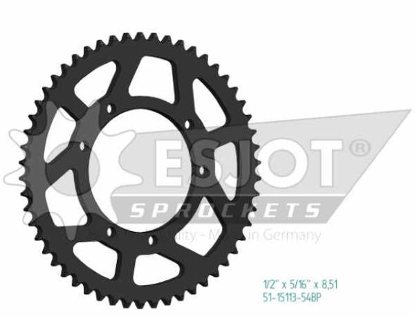 FANTIC KETTENRAD 428 3X2 SCHWARZ