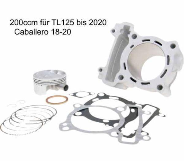 ZYLINDERKIT 200CCM FANTIC 125 4T -20