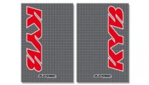 GABELSCHUTZ AUFKLEBER KAYABA CARBON