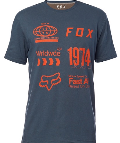 FOX Worldwide Airline Shirt darkblue