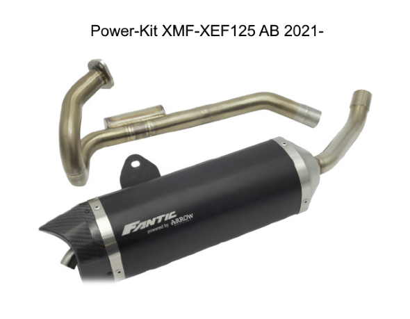 RACING AUSPUFFSYSTEM XMF XEF 125 EURO5