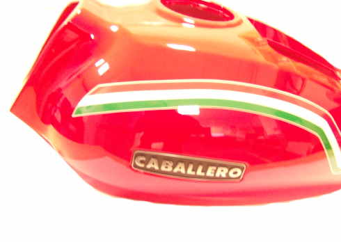 TANKVERKLEIDUNG CABALLERO ANNIVERSARY ROT