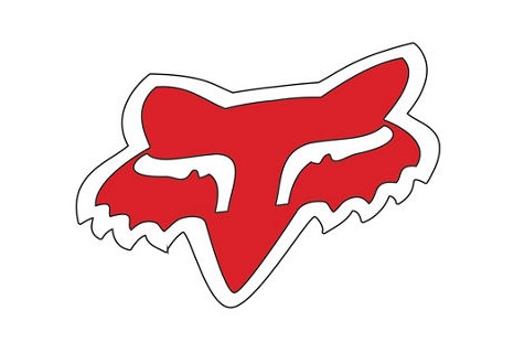 FOX HEAD STICKER